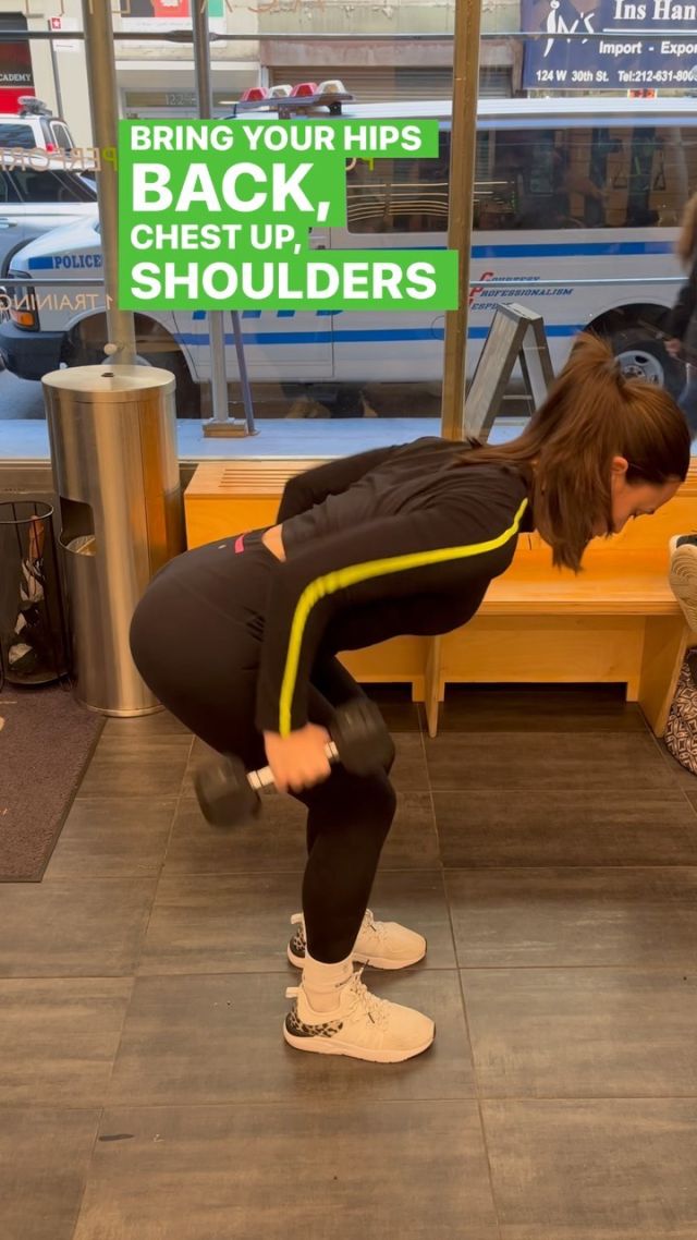 Having trouble doing bent-over rows? Try starting from an RDL position.

Check out our previous video to see how to perform an RDL properly! 💪🏻

#bentoverrow #backexercises #workouttips #workoutmotivation #thursdaymotivation #gymlife #coachingtips #dumbbellrows #dumbbellworkout #fitness #fitfam #fitnessjourney #gymmotivation #hiphinge #rdl #exercise #personaltrainer #upfittrainingacademy #pressuremakesdiamonds