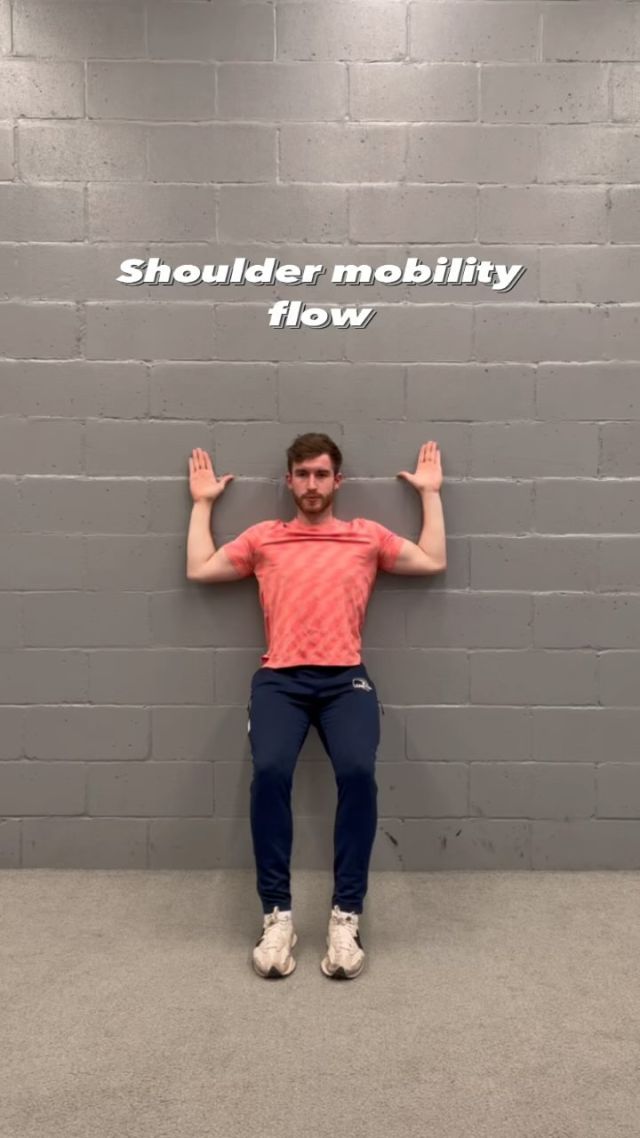 Wanna work on your shoulder mobility / help shoulder pain?? 

Try this simple and effective movement flow. 

Important notes ;
- Keep entire back pressed against wall (low / mid / upper) 
- Try keep elbows / wrists / knuckles pressed back into wall if possible.